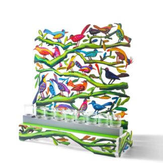 דודו גרשטיין | חנוכיית ציפורים - Hanukiah Twitters Birds