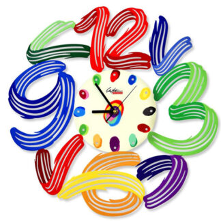 דודו גרשטיין | שעון קיר משיכות אהבה ART TIME Time Clock