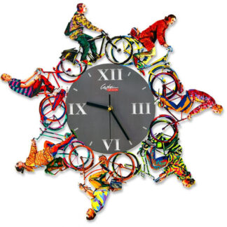 דודו גרשטיין | שעון קיר רכיבה אורבנית Riding Time Clock