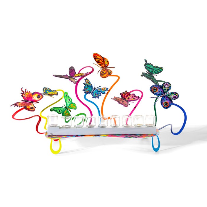 דודו גרשטיין | חנוכיית פרפרים - Hanukiah Butterflies – תמונה 4