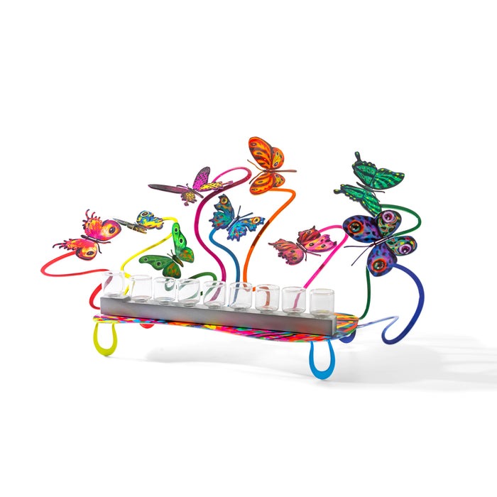 דודו גרשטיין | חנוכיית פרפרים - Hanukiah Butterflies – תמונה 5